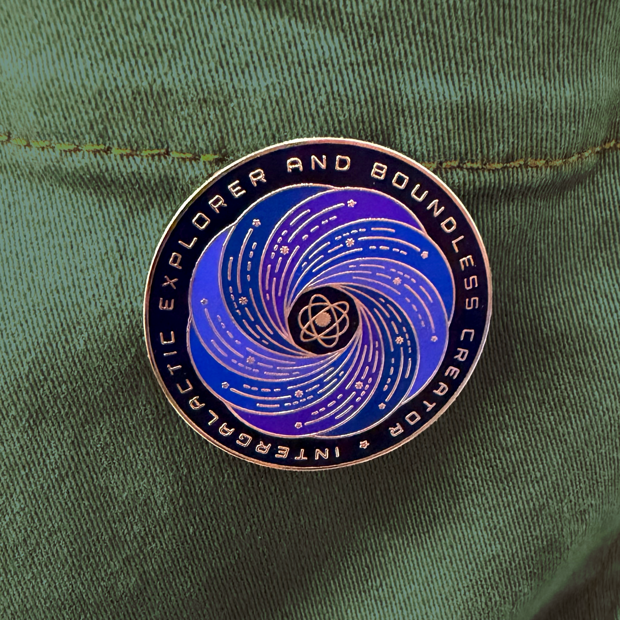 Intergalactic Explorer + Boundless Creator Pin