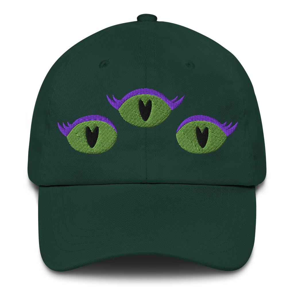 Heart-Eyes Third Eye Hat