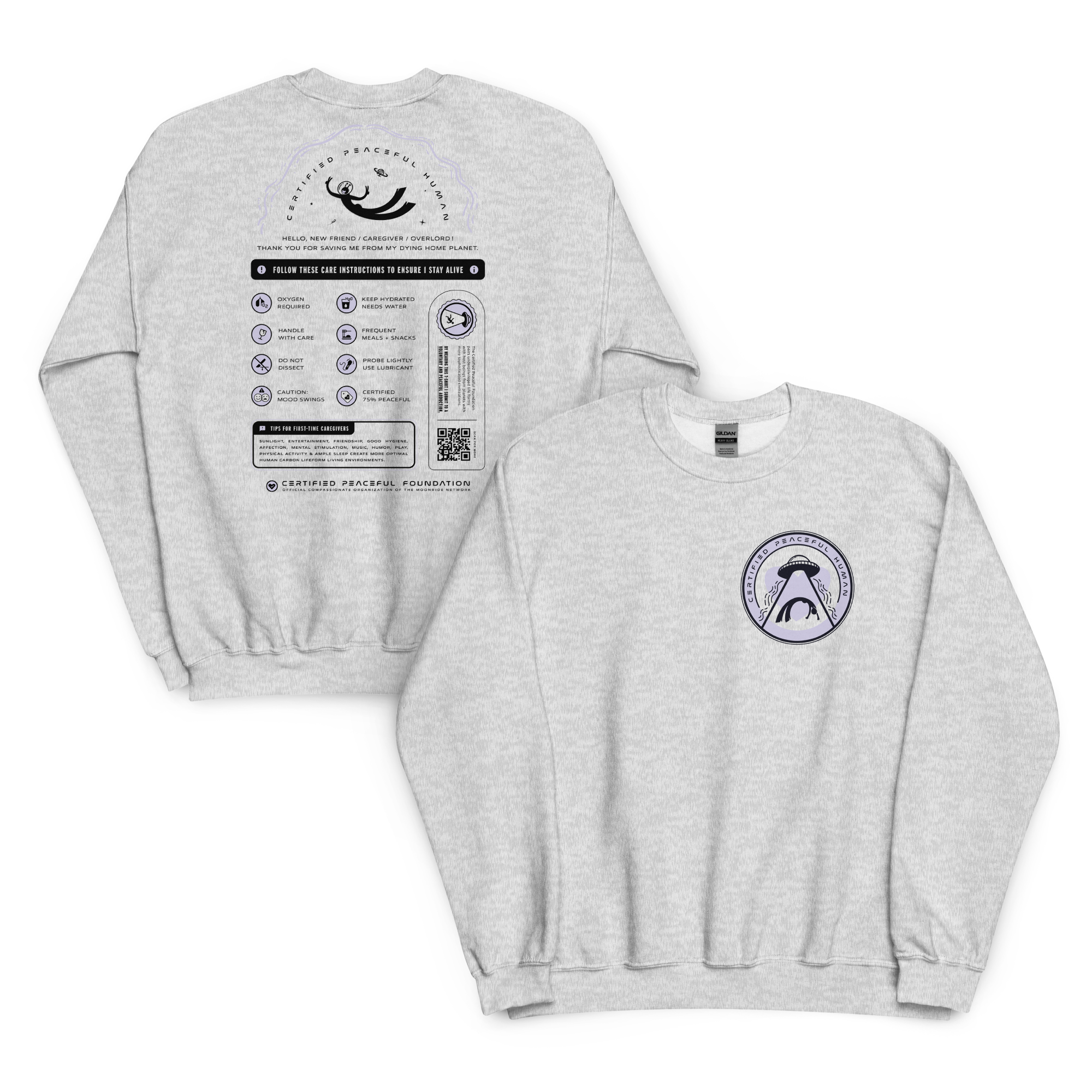 Certified Peaceful Sweatshirt