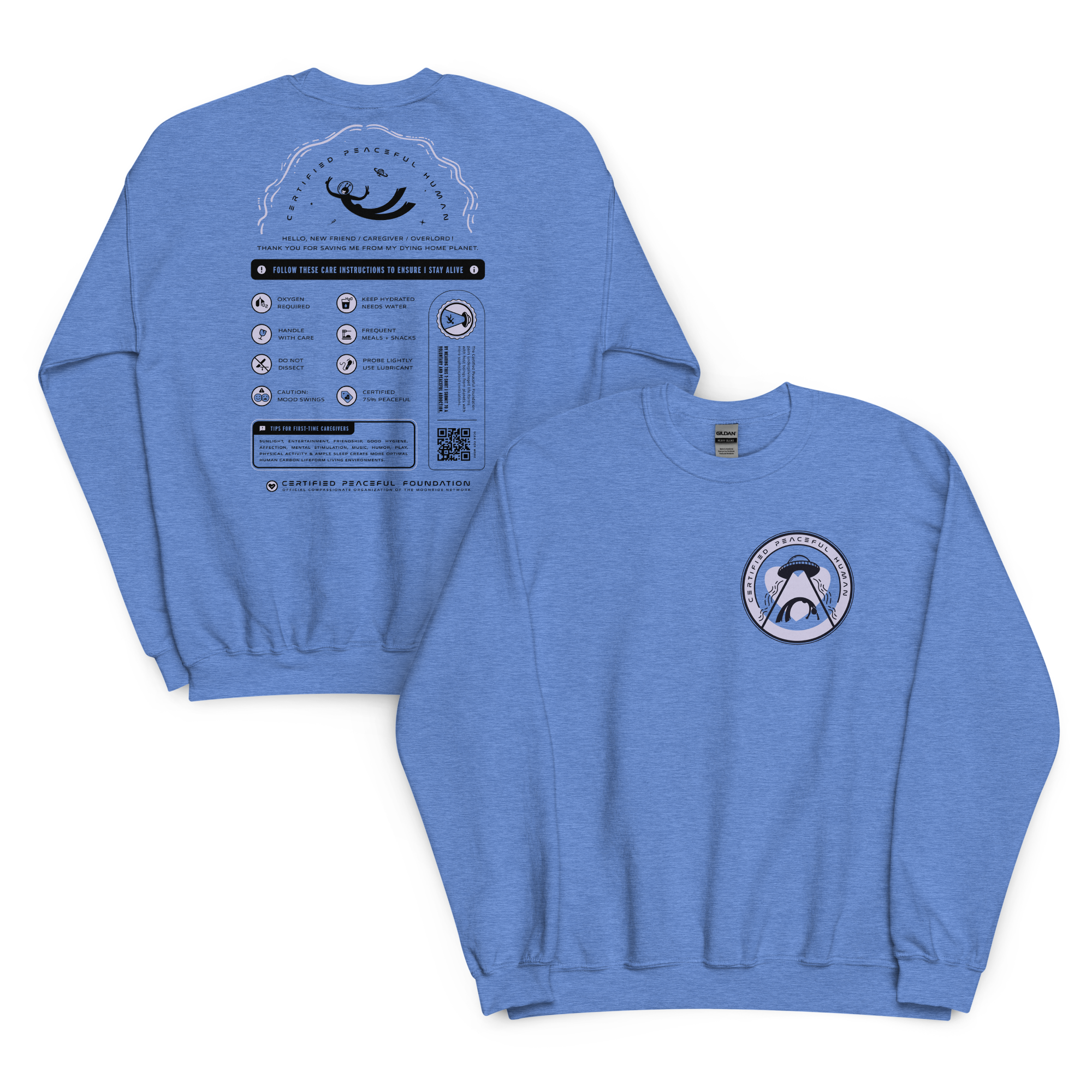 Certified Peaceful Sweatshirt