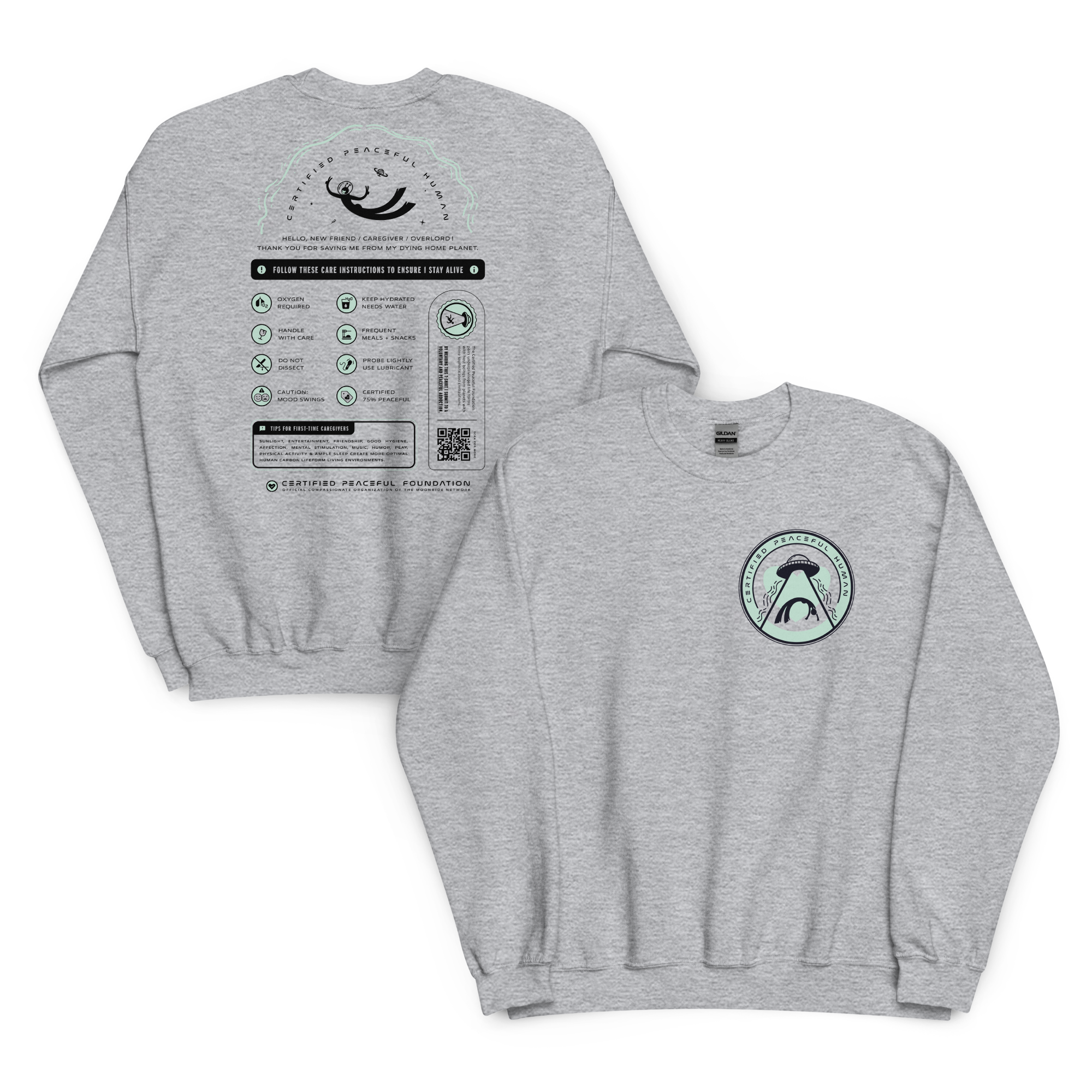 Certified Peaceful Sweatshirt
