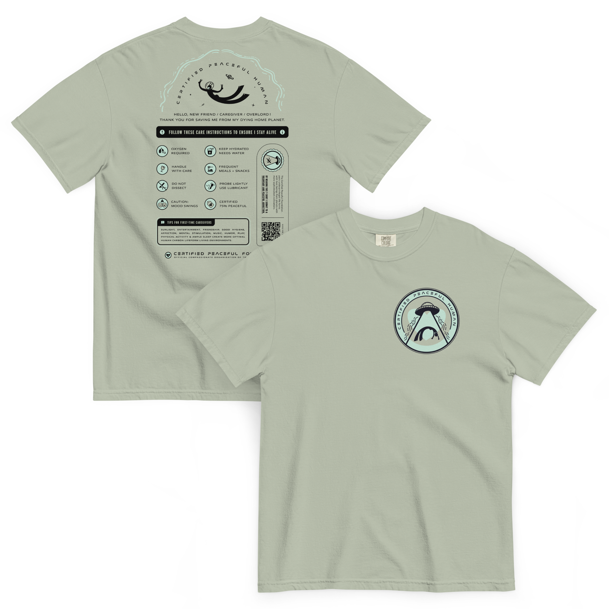 Certified Peaceful T-shirt