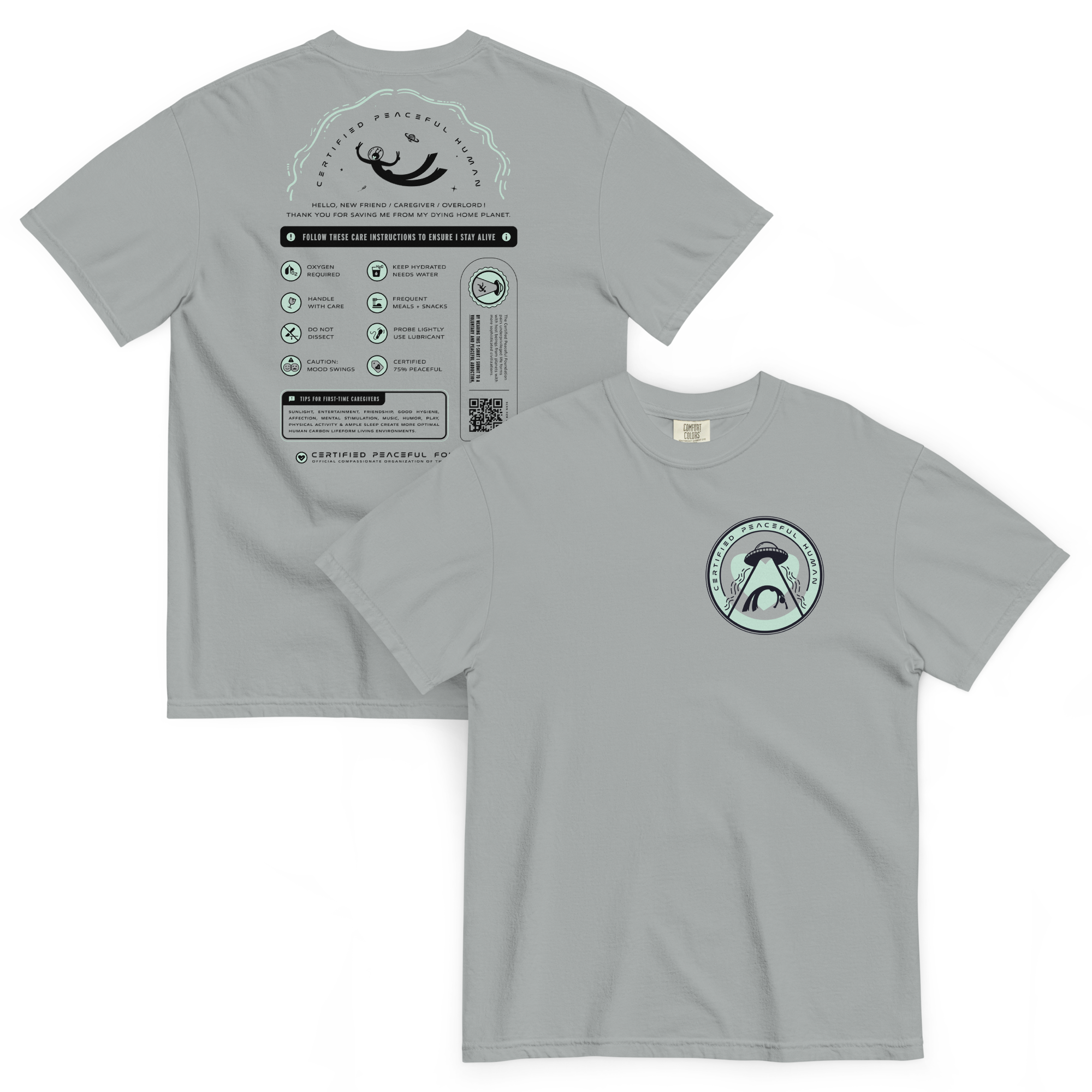 Certified Peaceful T-shirt