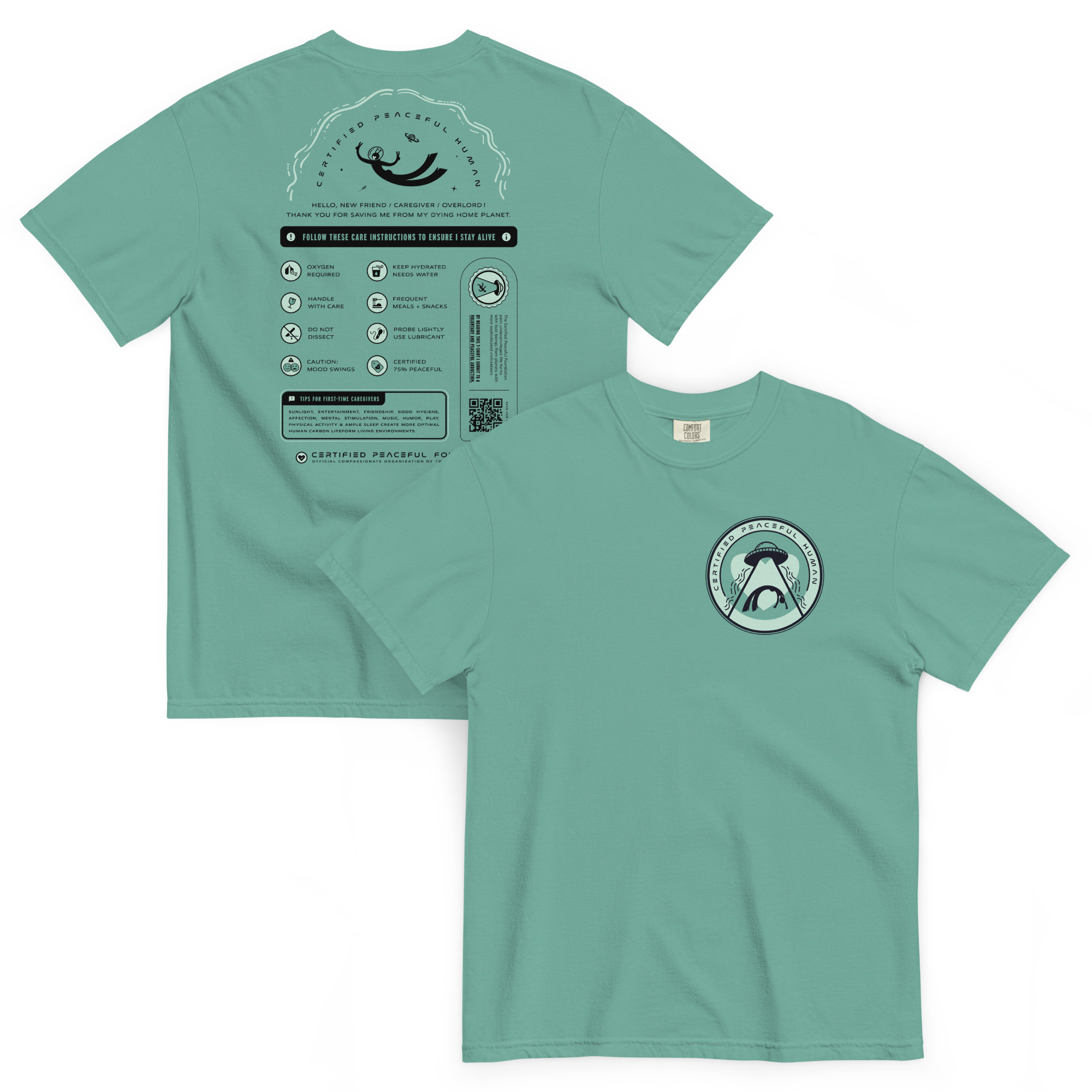 Certified Peaceful T-shirt