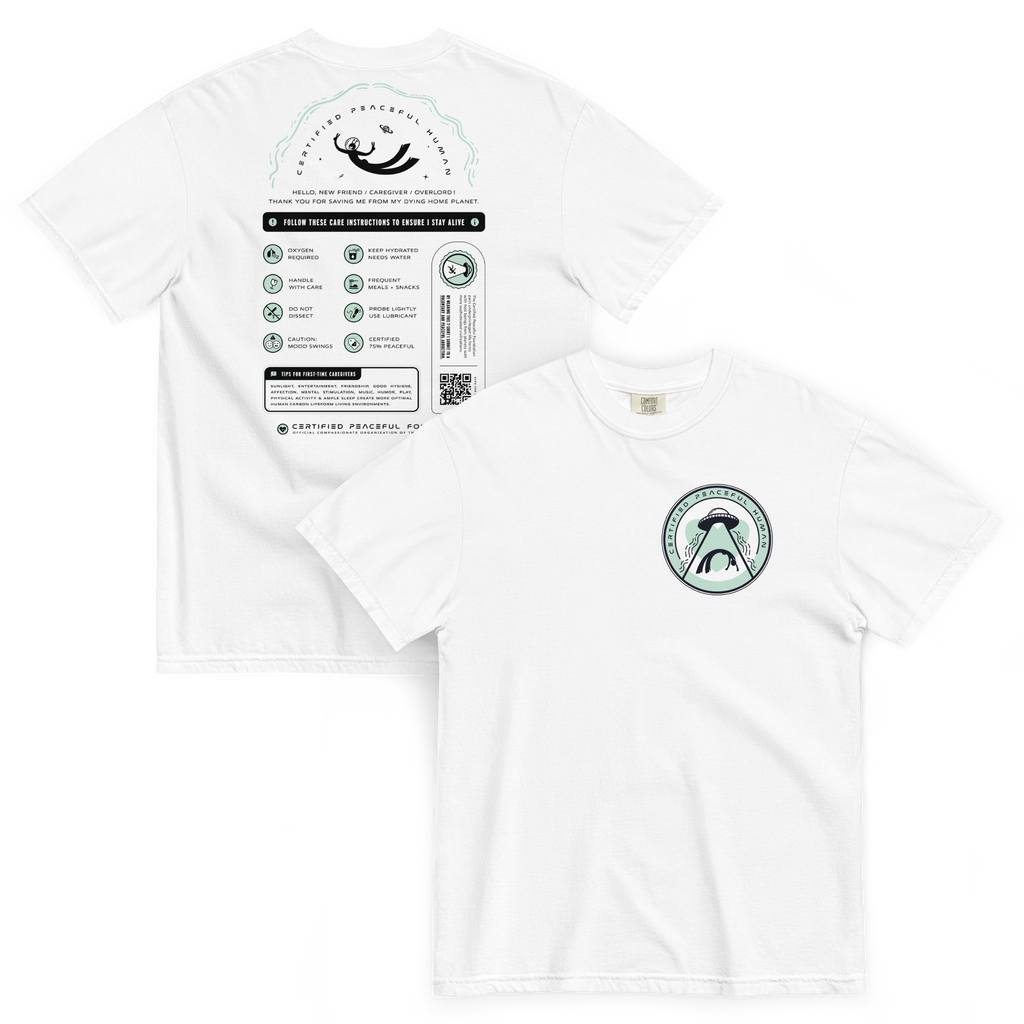Certified Peaceful T-shirt