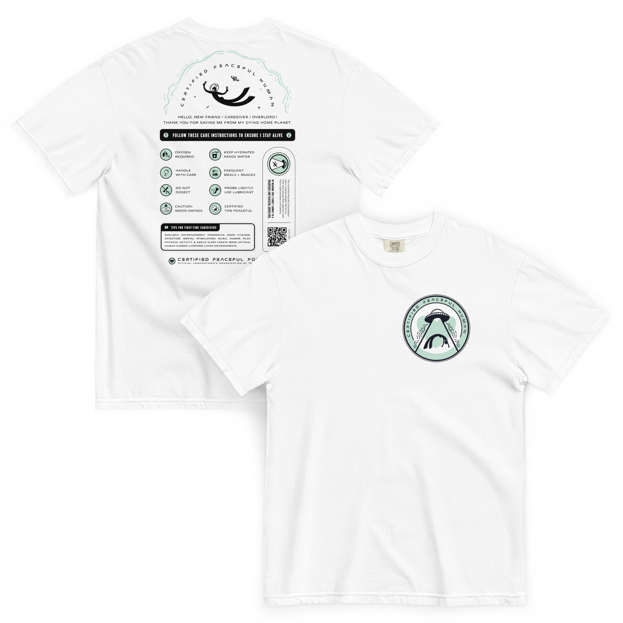 Certified Peaceful T-shirt
